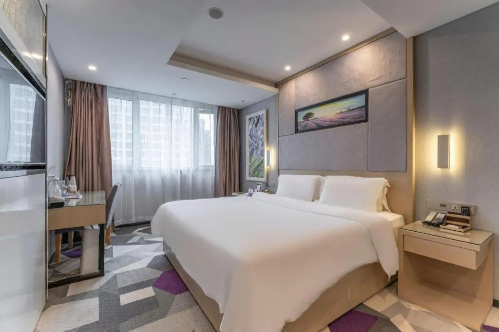 Bed in Lavande Hotel Nanchang Ai Xi Hu Subway East Station Branch