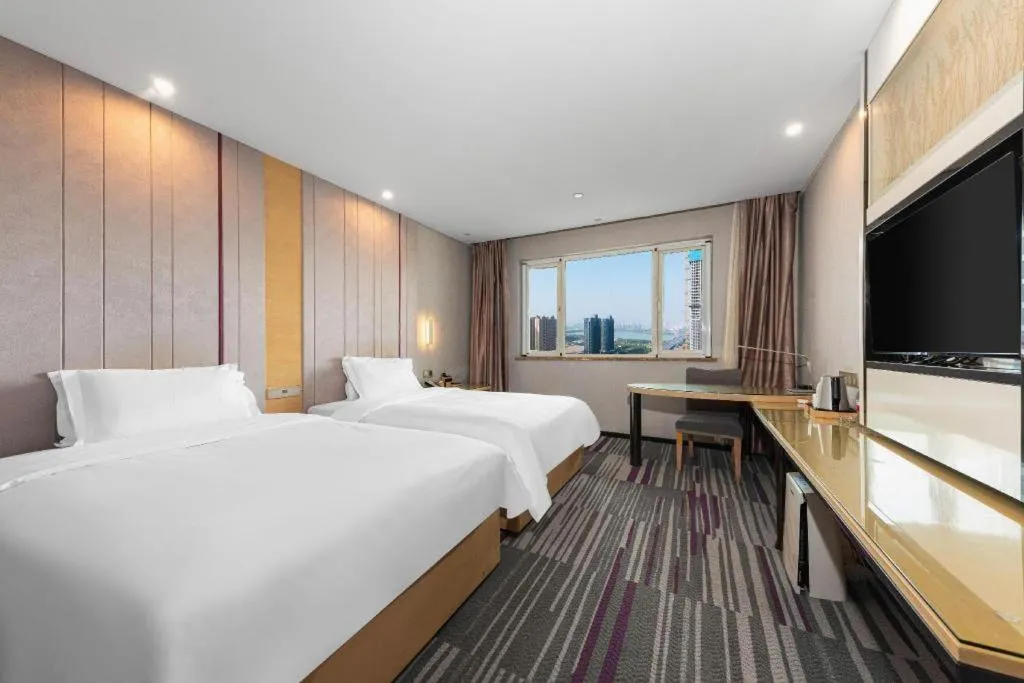 Bed in Lavande Hotel Nanchang Ai Xi Hu Subway East Station Branch