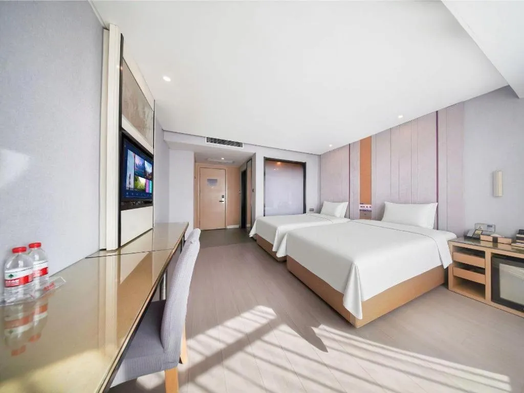 Bed in Lavande Hotel Nanchang Ai Xi Hu Subway East Station Branch