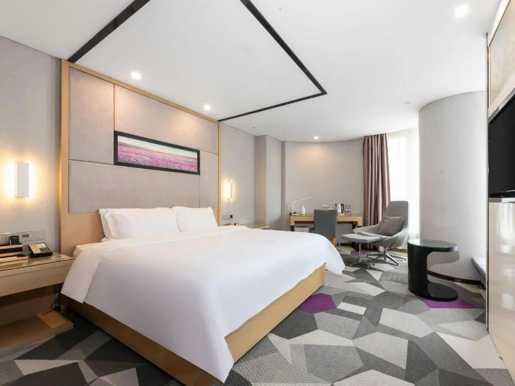 Bed in Lavande Hotel Nanchang Ai Xi Hu Subway East Station Branch