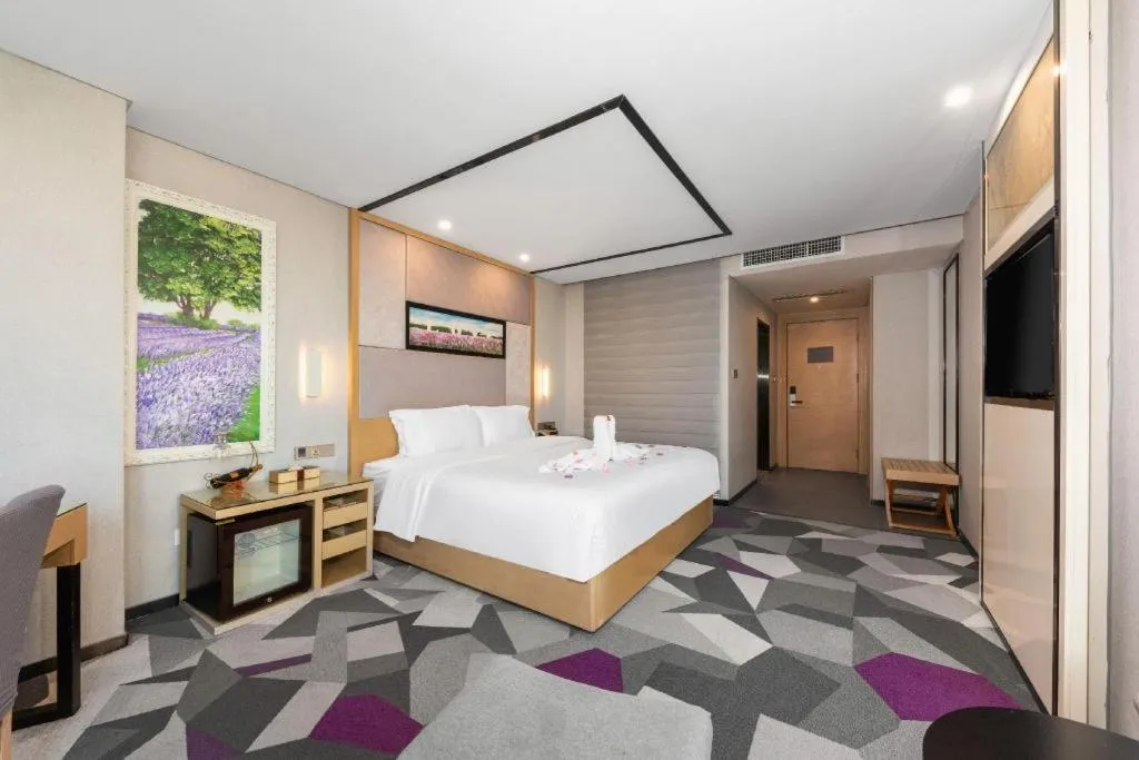 Bed in Lavande Hotel Nanchang Ai Xi Hu Subway East Station Branch