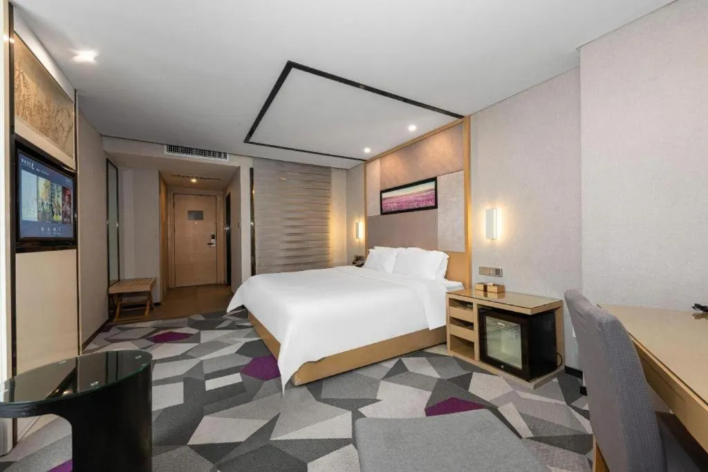 Bed in Lavande Hotel Nanchang Ai Xi Hu Subway East Station Branch