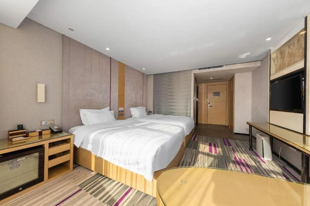 Bed in Lavande Hotel Nanchang Ai Xi Hu Subway East Station Branch