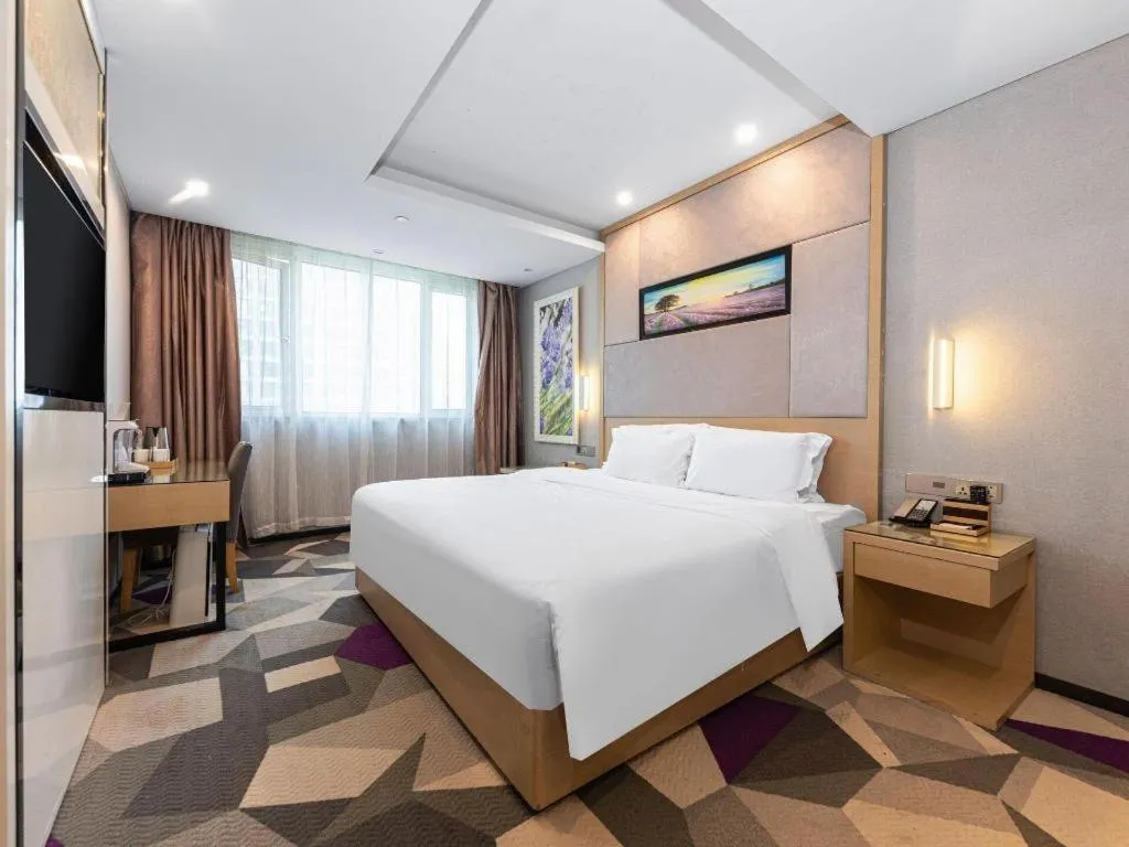 Bed in Lavande Hotel Nanchang Ai Xi Hu Subway East Station Branch