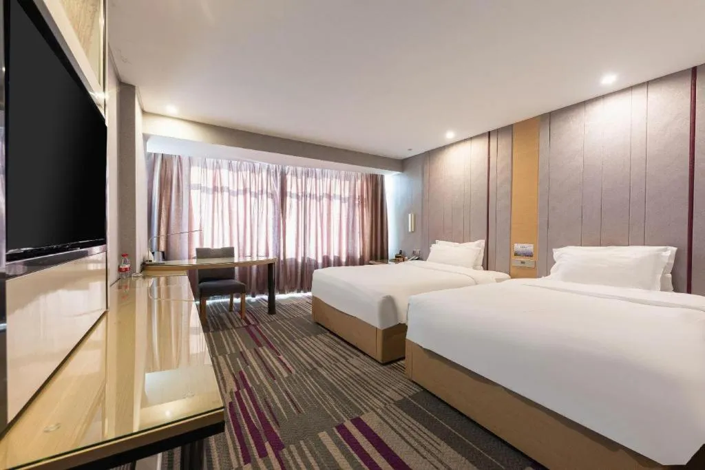 Bed in Lavande Hotel Nanchang Ai Xi Hu Subway East Station Branch