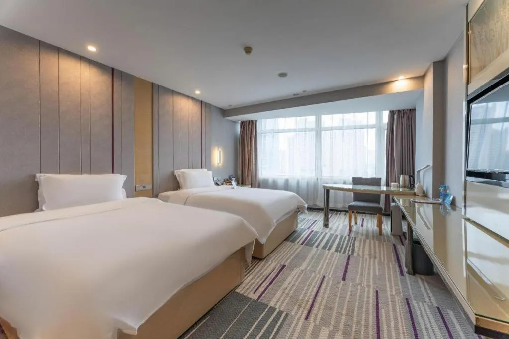 Bed in Lavande Hotel Nanchang Ai Xi Hu Subway East Station Branch