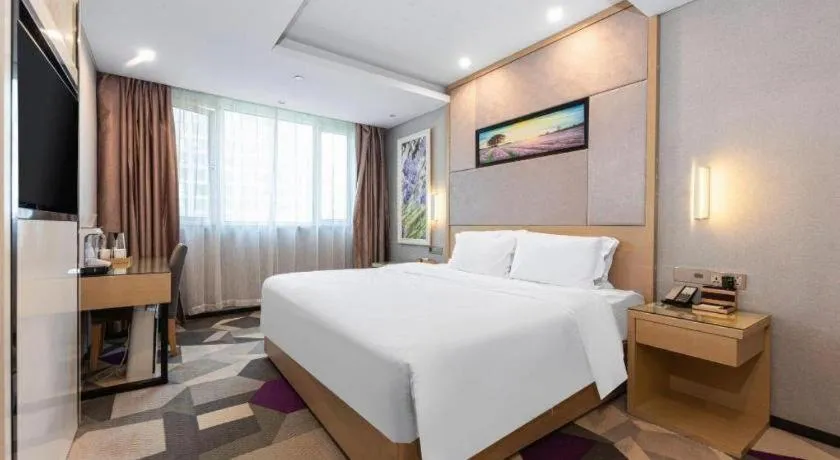 Bed in Lavande Hotel Nanchang Ai Xi Hu Subway East Station Branch