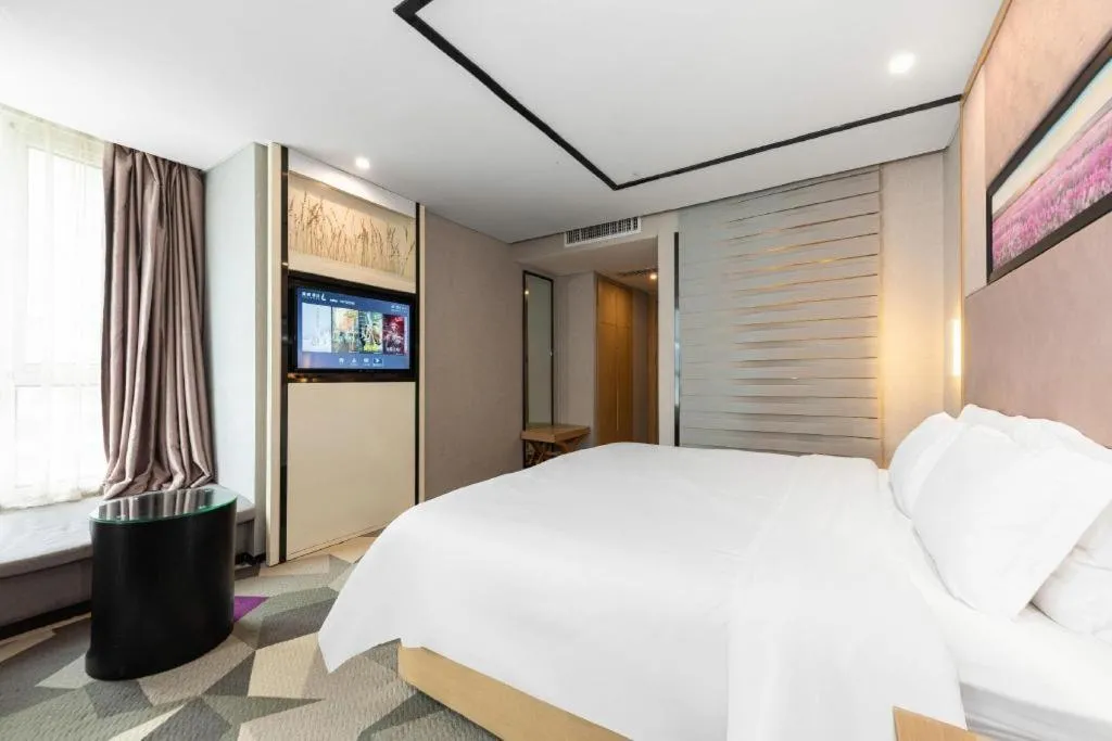 Bed in Lavande Hotel Nanchang Ai Xi Hu Subway East Station Branch