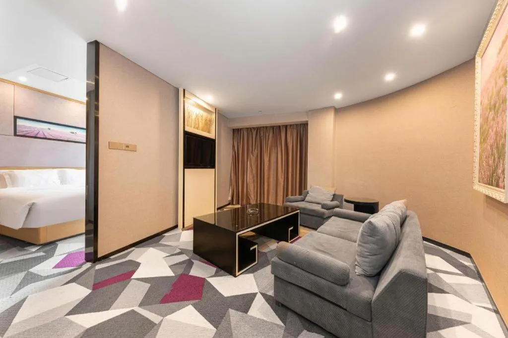 Bed in Lavande Hotel Nanchang Ai Xi Hu Subway East Station Branch