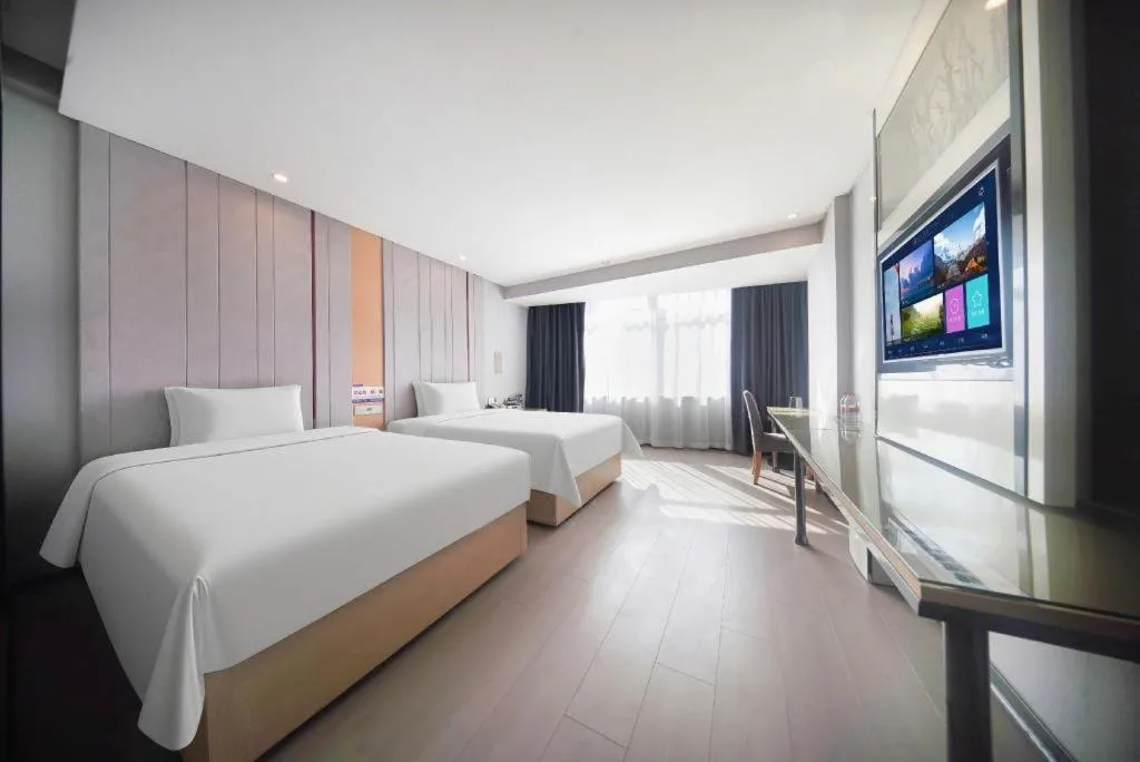 Bed in Lavande Hotel Nanchang Ai Xi Hu Subway East Station Branch