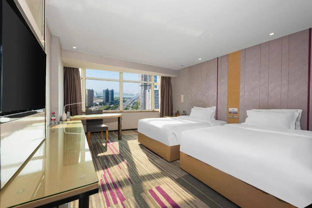 Bed in Lavande Hotel Nanchang Ai Xi Hu Subway East Station Branch