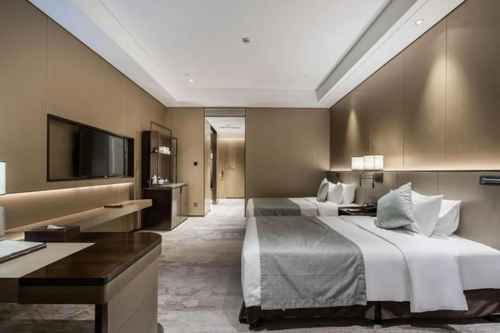 Bed in Golden Eagle Summit Hotel Kunshan