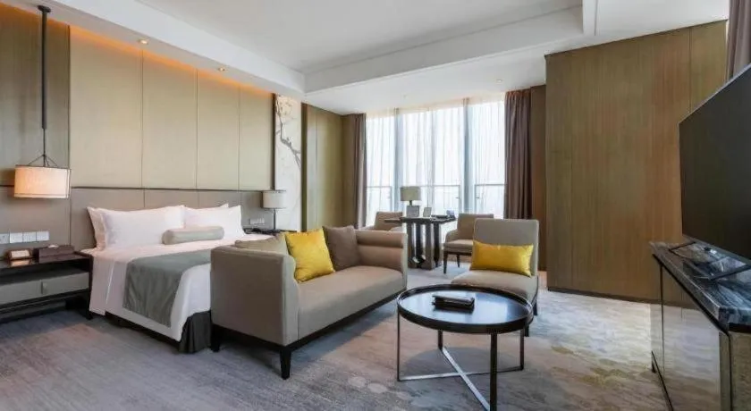 Bed in Golden Eagle Summit Hotel Kunshan