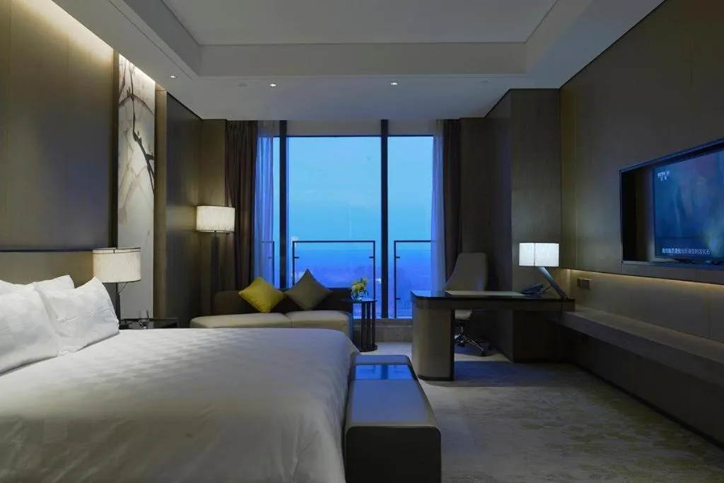 Bed in Golden Eagle Summit Hotel Kunshan