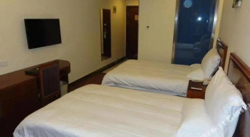 Bed in GreenTree Inn Hefei Huangshan Road Business Hotel