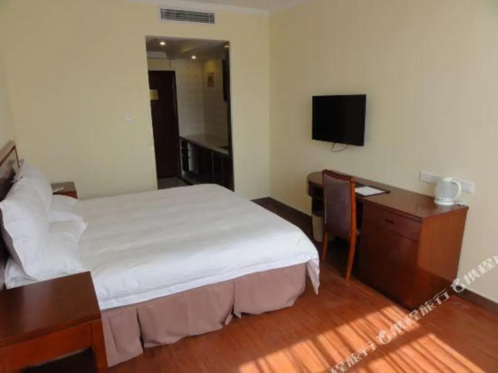 Bed in GreenTree Inn Hefei Huangshan Road Business Hotel