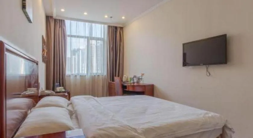 Bed in GreenTree Inn Hefei Huangshan Road Business Hotel