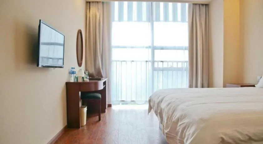 Bed in GreenTree Inn Hefei Huangshan Road Business Hotel