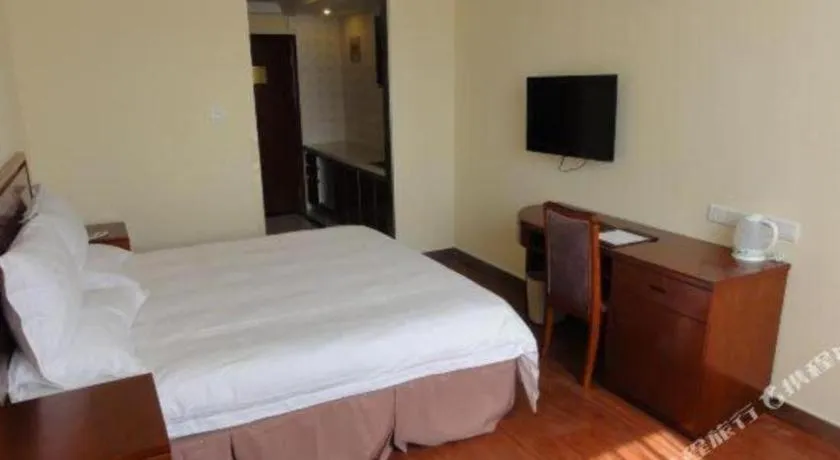 Bed in GreenTree Inn Hefei Huangshan Road Business Hotel