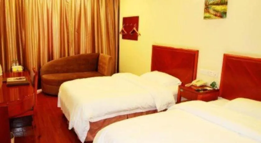 Bed in GreenTree Inn Hefei Huangshan Road Business Hotel