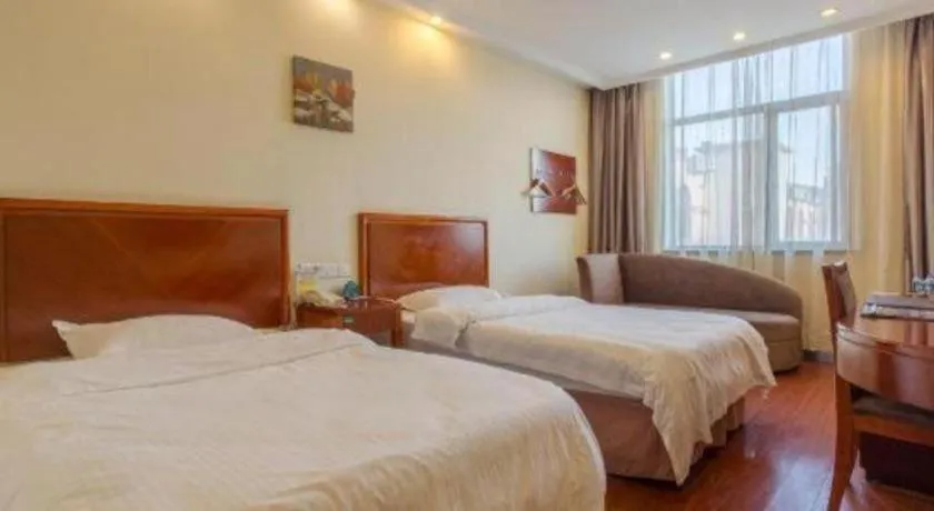 Bed in GreenTree Inn Hefei Huangshan Road Business Hotel