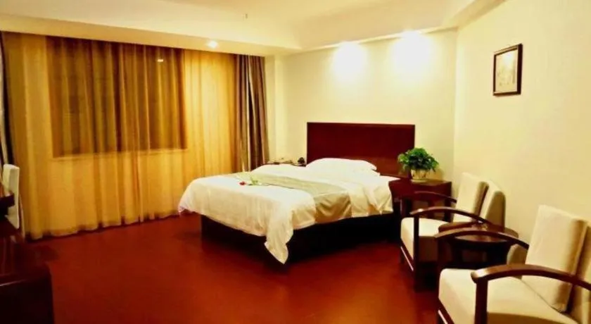 Bed in GreenTree Inn JinDeZhen People Square Taoxichuan Wenchuang Street