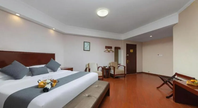 Bed in GreenTree Inn JinDeZhen People Square Taoxichuan Wenchuang Street
