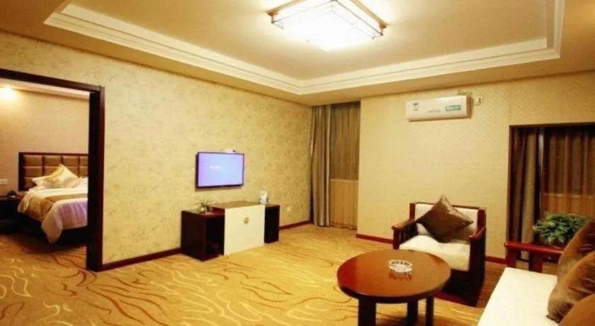 Bed in GreenTree Inn JinDeZhen People Square Taoxichuan Wenchuang Street