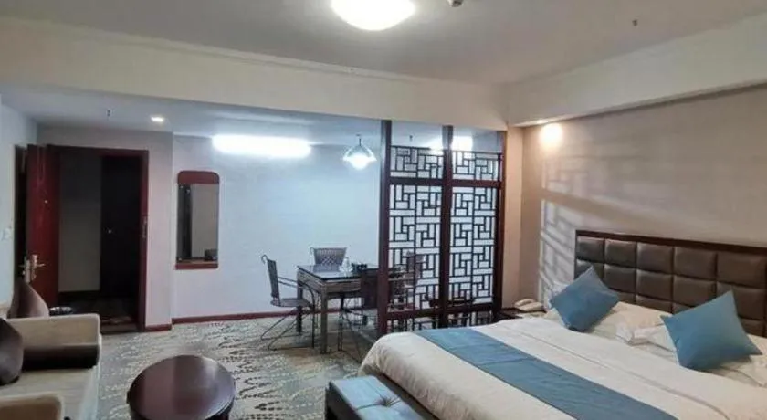 Bed in GreenTree Inn JinDeZhen People Square Taoxichuan Wenchuang Street