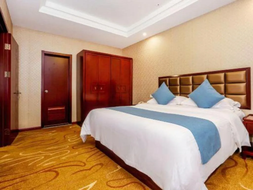 Bed in GreenTree Inn JinDeZhen People Square Taoxichuan Wenchuang Street