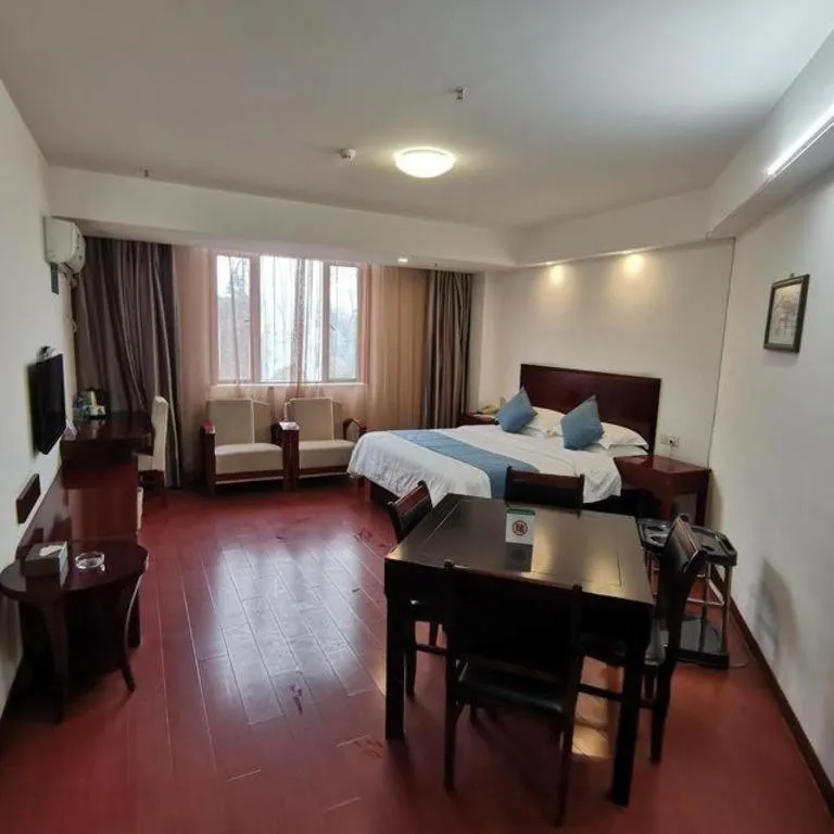 Bed in GreenTree Inn JinDeZhen People Square Taoxichuan Wenchuang Street