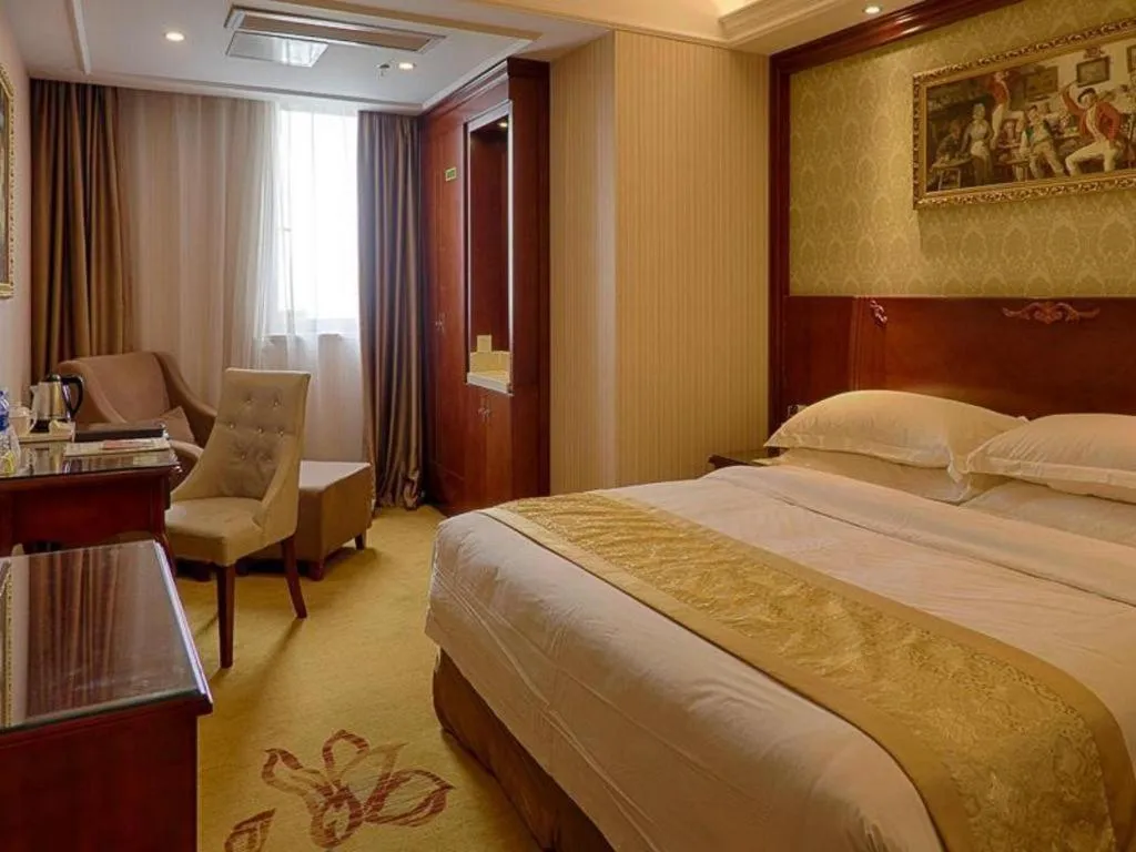 Bed in Vienna Hotel Jiangsu Danyang Railway Station
