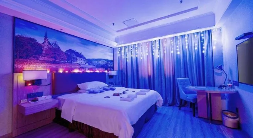 Bed in Vienna Hotel Jiangsu Danyang Railway Station