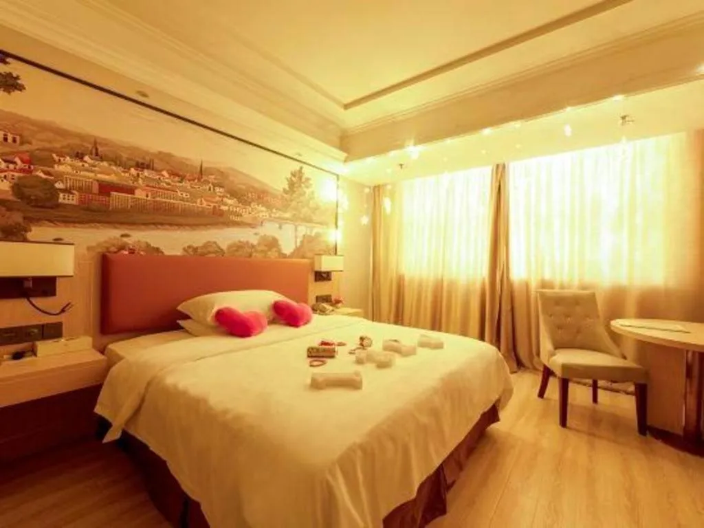 Bed in Vienna Hotel Jiangsu Danyang Railway Station