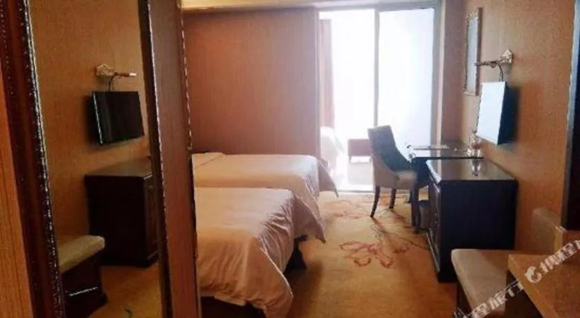 Bed in Vienna Hotel Jiangsu Danyang Railway Station