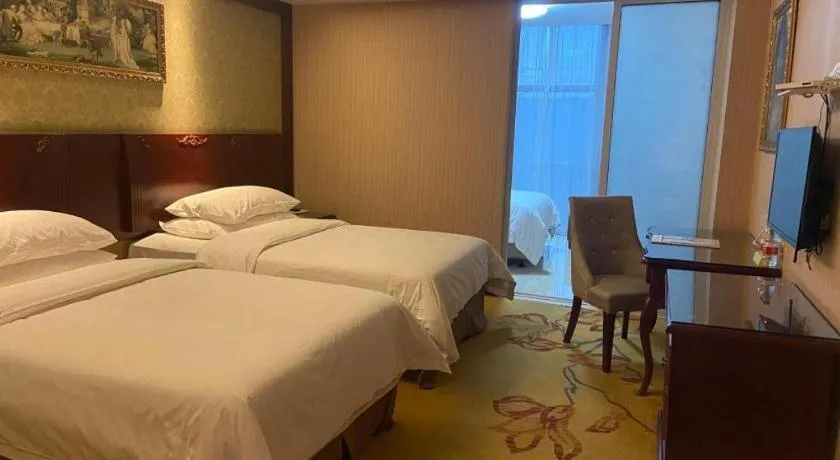 Bed in Vienna Hotel Jiangsu Danyang Railway Station