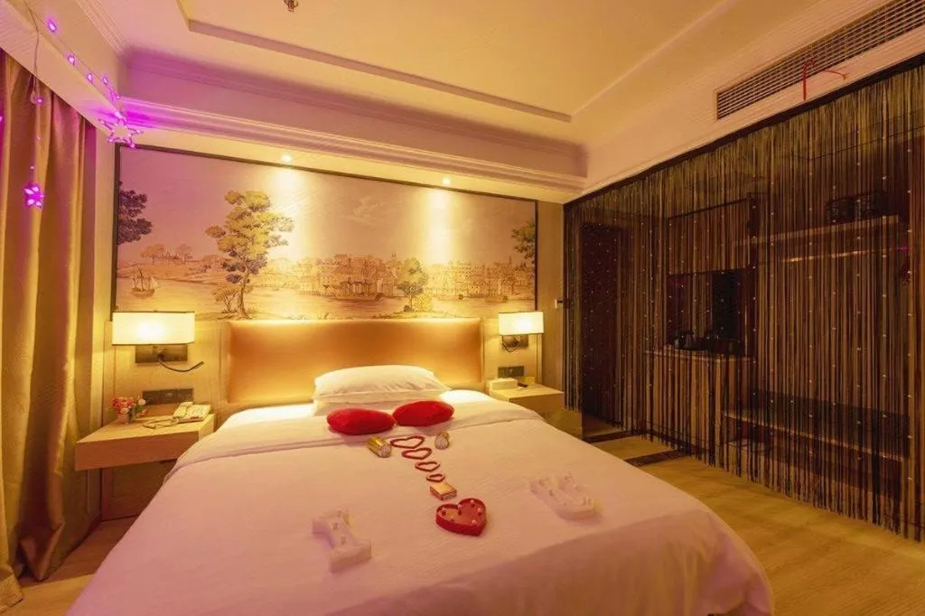 Bed in Vienna Hotel Jiangsu Danyang Railway Station