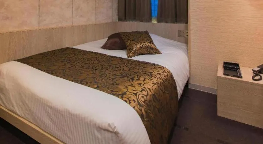 Bed in Hotel Ann Tsukiji