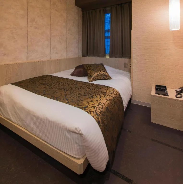 Bed in Hotel Ann Tsukiji