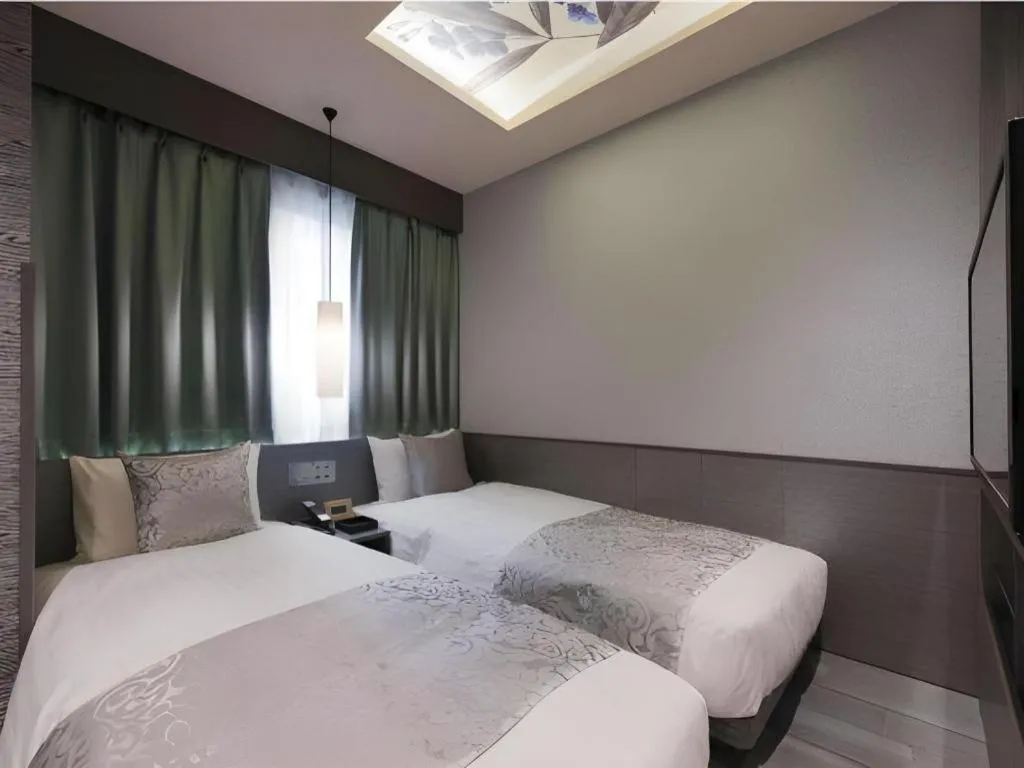 Bed in Hotel Ann Tsukiji