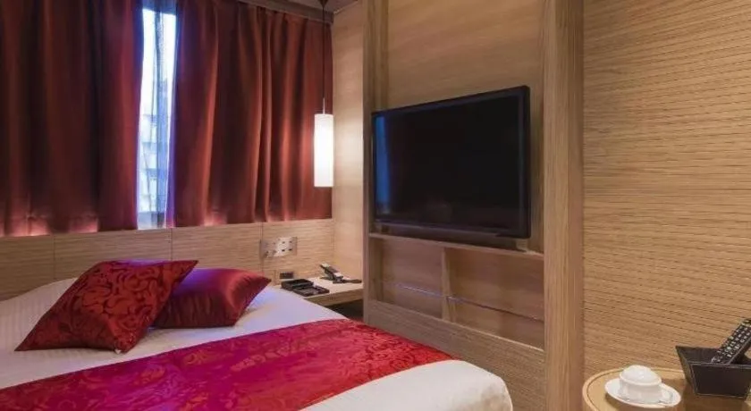 Bed in Hotel Ann Tsukiji