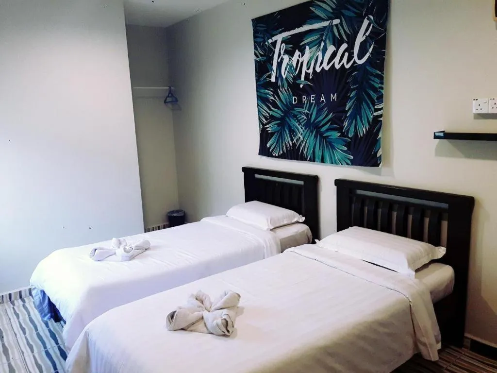 Bed in De Chukai Hotel