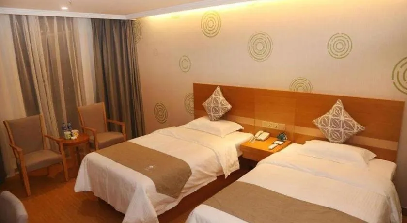 Bed in GreenTree Inn Nanjing Jiangning District Dongqi Road Vehicle 4S Park Branch