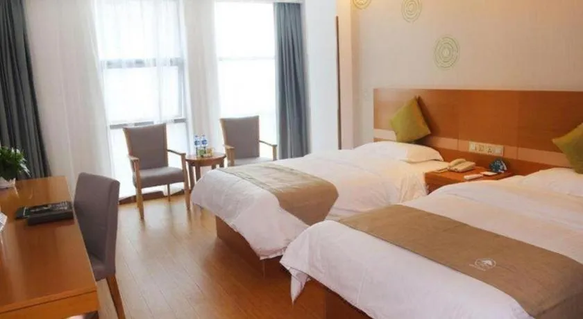 Bed in GreenTree Inn Nanjing Jiangning District Dongqi Road Vehicle 4S Park Branch