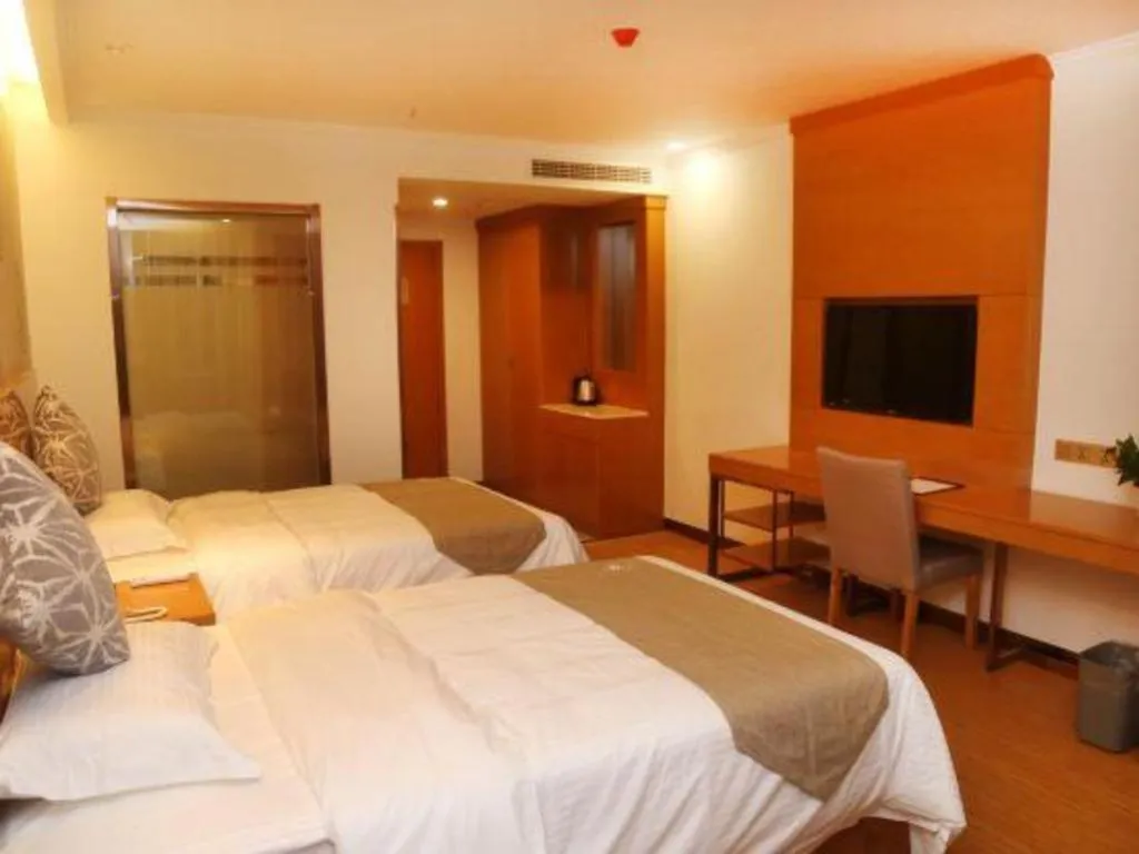 Bed in GreenTree Inn Nanjing Jiangning District Dongqi Road Vehicle 4S Park Branch