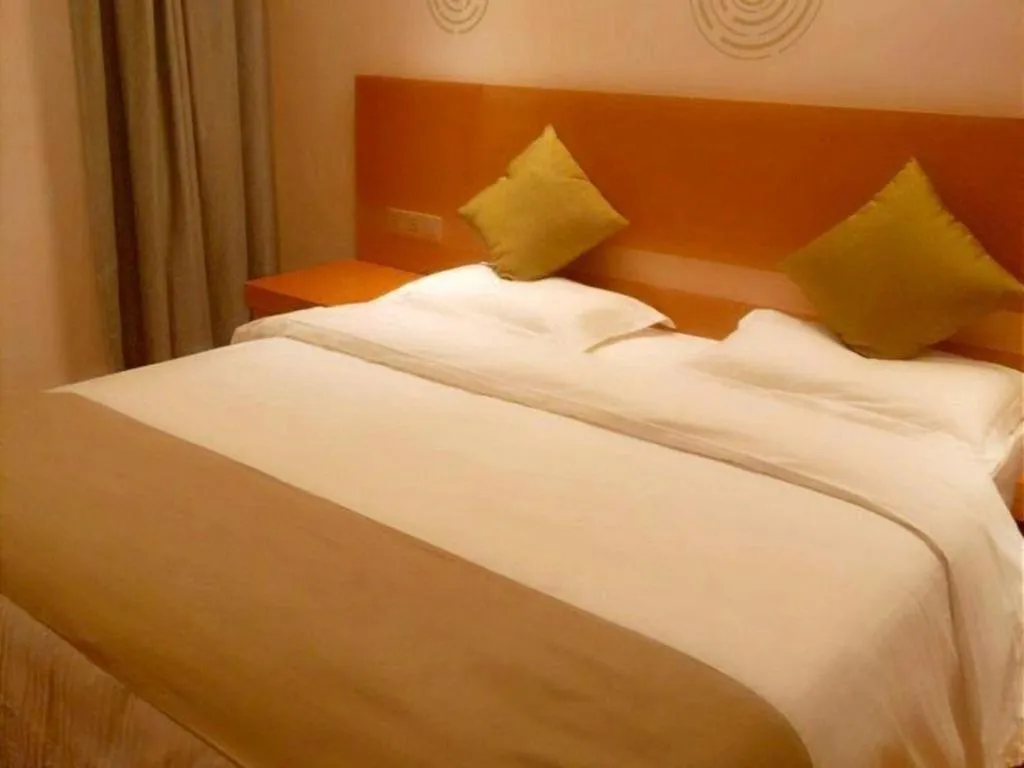 Bed in GreenTree Inn Nanjing Jiangning District Dongqi Road Vehicle 4S Park Branch