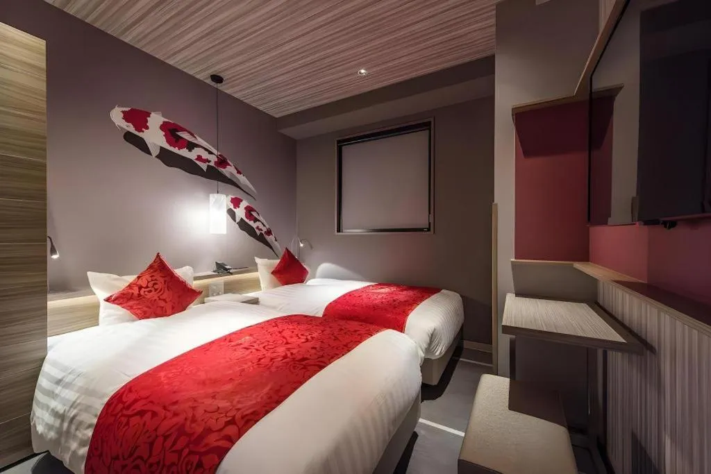 Bed in Hotel Ann Asakusa