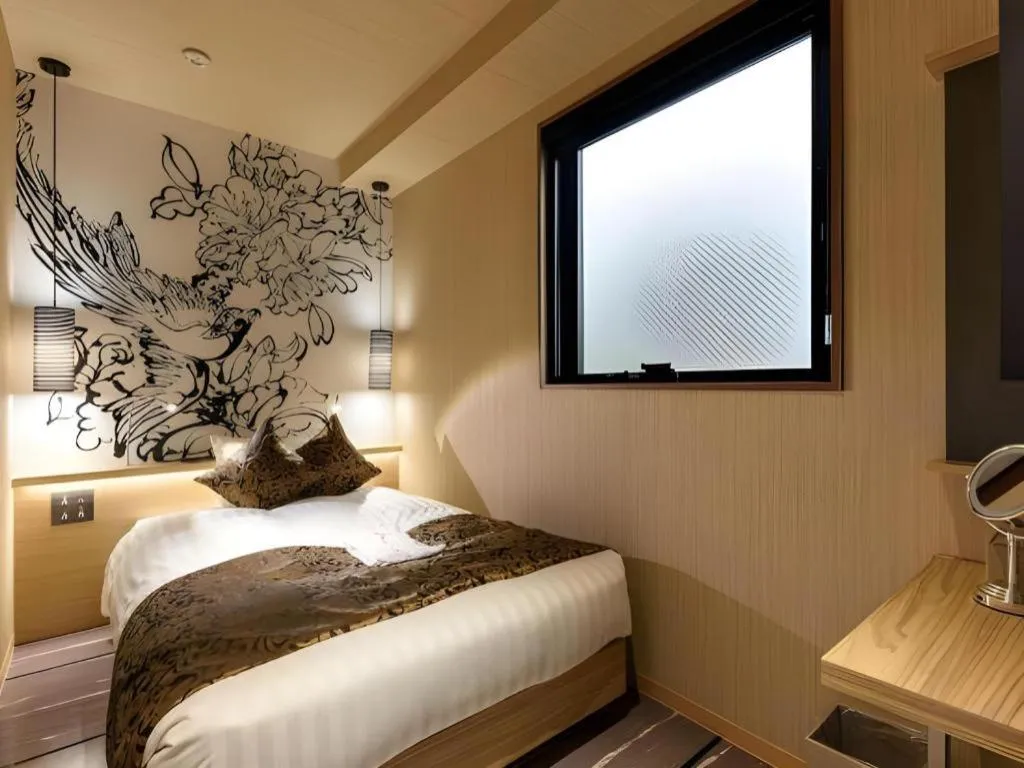 Bed in Hotel Ann Asakusa