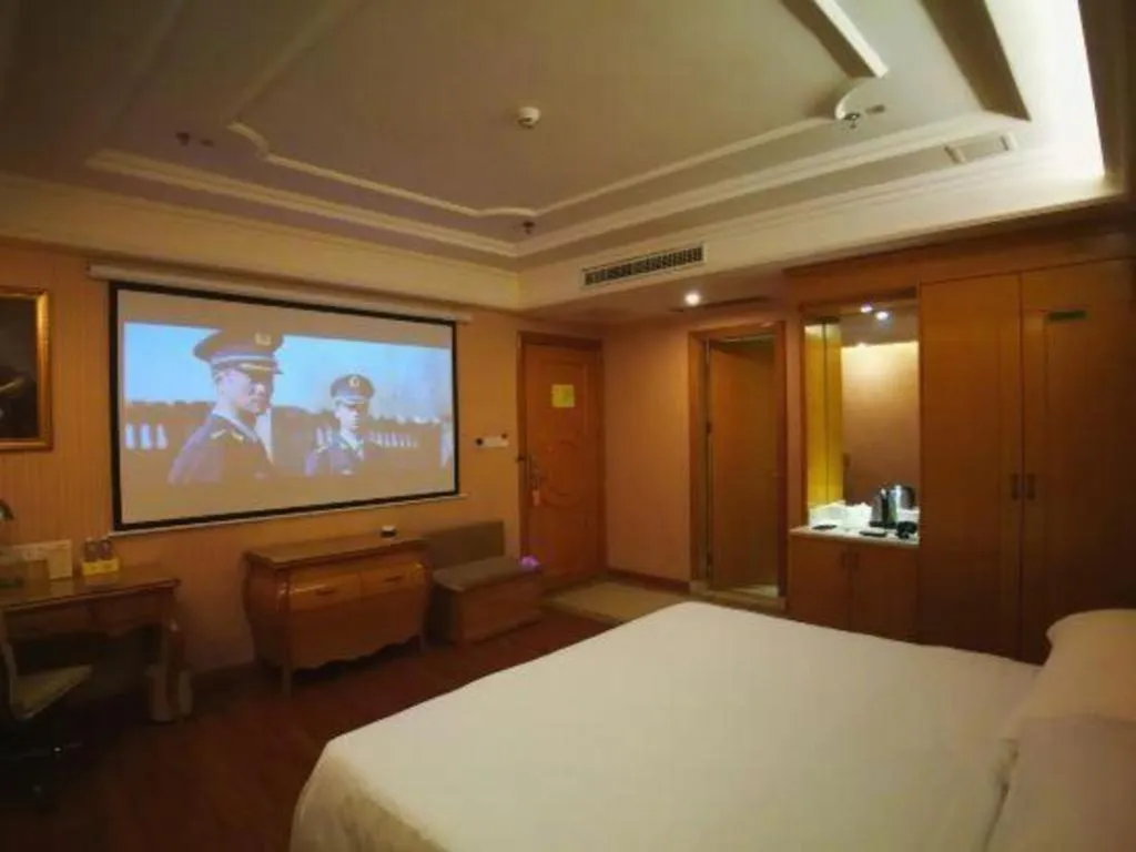 Bed in Vienna International Hotel Guangzhou Jichang Road Huangshi