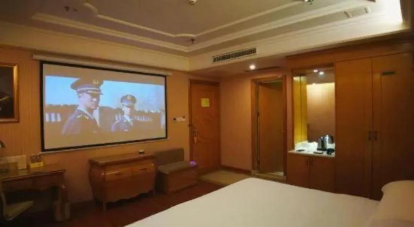 Bed in Vienna International Hotel Guangzhou Jichang Road Huangshi